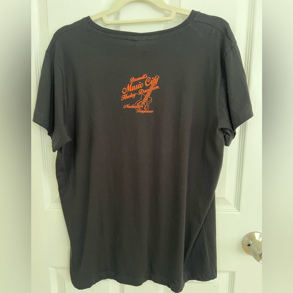 Harley Davidson Women’s XL SS top Nwt - Picture 2 of 3